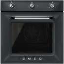 Smeg SF69M3TNO Einbaubackofen 60 cm Victoria Design - Schwarz Matt